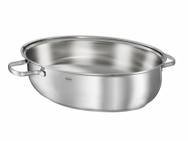 Rösle elegance braadpan roestvrij staal - afbeelding 3 van  3