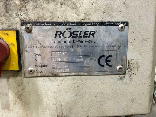 Rosler - 2006 - r220ec - ontbraamtrommel - afbeelding 10 van  18