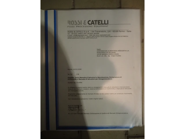 Rossi & catelli s.p.a. - afbeelding 21 van  31