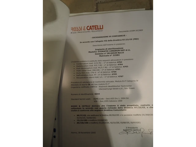 Rossi & catelli s.p.a. - afbeelding 22 van  31