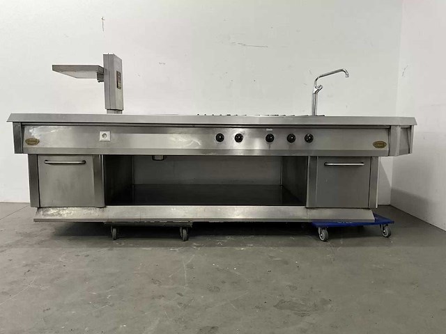 Rosval - rvs kookeiland - afbeelding 15 van  26