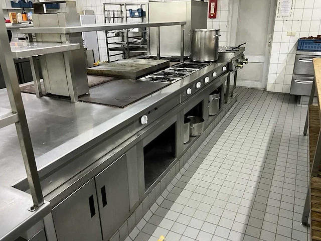Rosval - rvs kookeiland - afbeelding 5 van  15