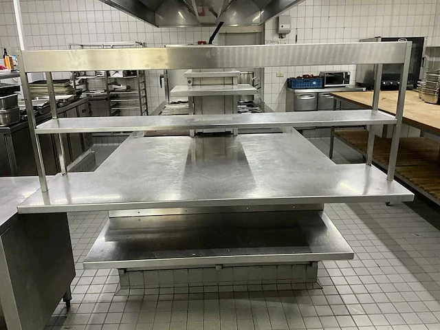 Rosval - rvs kookeiland - afbeelding 6 van  15