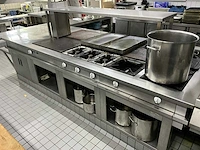 Rosval - rvs kookeiland - afbeelding 14 van  15