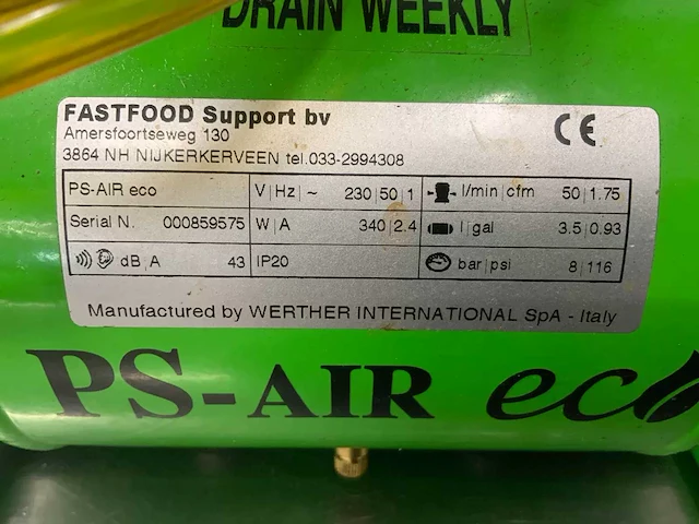 Rosval - rvs werktafel met sauspomp - afbeelding 6 van  13