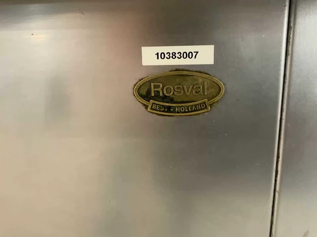 Rosval - rvs werktafel met sauspomp - afbeelding 13 van  13
