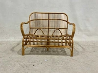 Rotan tuinbank - afbeelding 2 van  3