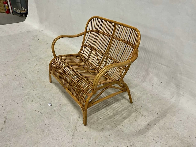 Rotan tuinbank - afbeelding 3 van  3