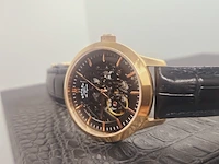 Rotary les originals skeleton horloge - limited edition 461/500 - afbeelding 3 van  6