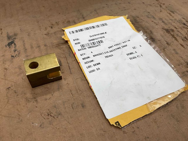 Rotating shaft bracket eye (4x) - afbeelding 3 van  4