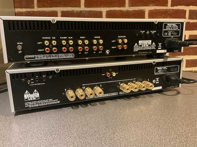 Rotel rc1562 power amplifier - afbeelding 6 van  8