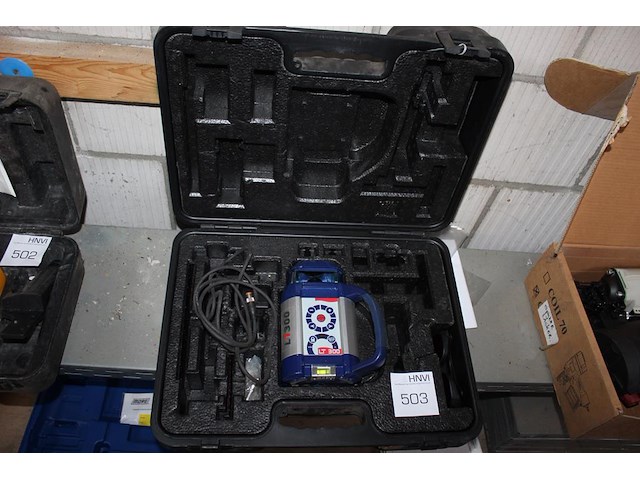 Roterend laser agatec lt300 in koffer. - afbeelding 1 van  4