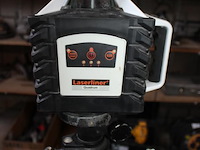 Roterende laser laserliner quadron met statief, ontvanger en afstandsbediening in flightcase. - afbeelding 2 van  4