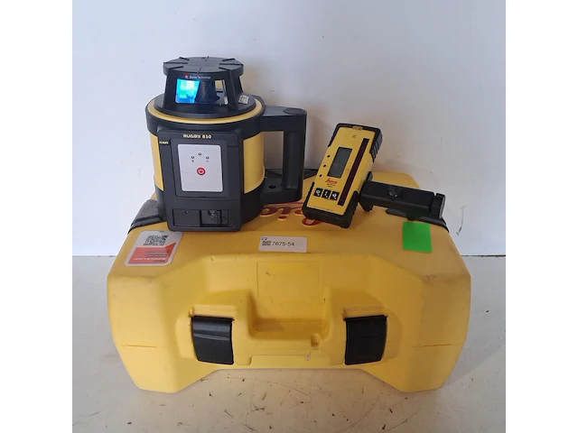 Roterende laser zelfstellend horizontaal, leica, rugby 810, 2014 - afbeelding 1 van  14