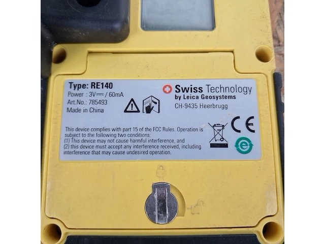 Roterende laser zelfstellend horizontaal, leica, rugby 810, 2014 - afbeelding 12 van  12