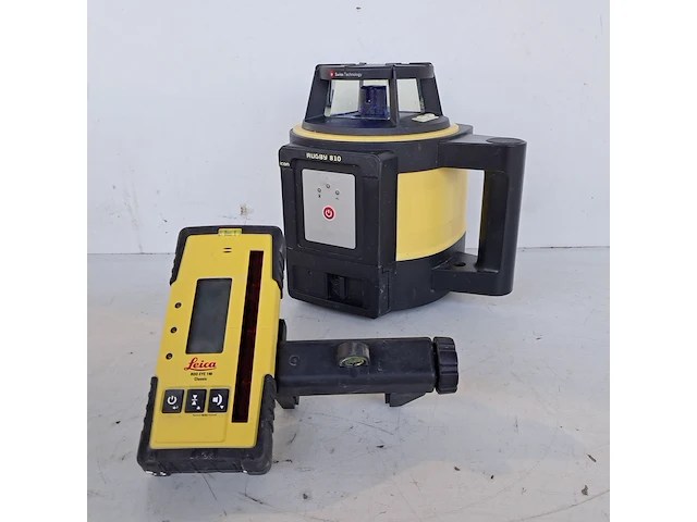 Roterende laser zelfstellend horizontaal, leica, rugby 810, 2014 - afbeelding 1 van  11