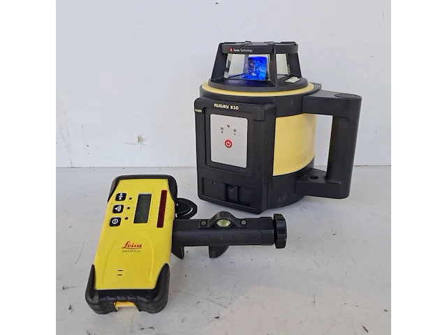 Roterende laser zelfstellend horizontaal, leica, rugby 810, 2014 - afbeelding 1 van  11