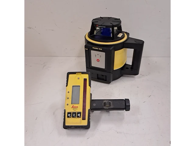 Roterende laser zelfstellend horizontaal, leica, rugby 810, 2014 - afbeelding 1 van  10