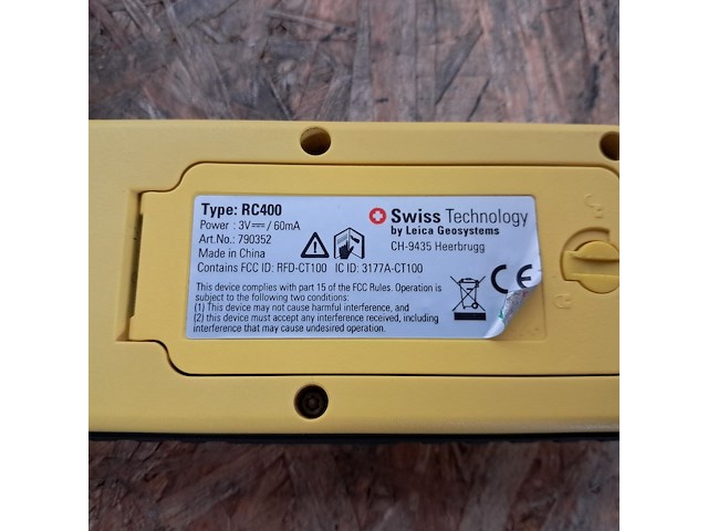 Roterende laser zelfstellend leica, rugby 840, bouwjaar 2015 - afbeelding 7 van  7