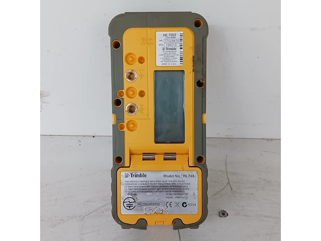 Roterende laser zelfstellend trimble, hv302-4, bouwjaar 2019, horizontaal/verticaal - afbeelding 3 van  18