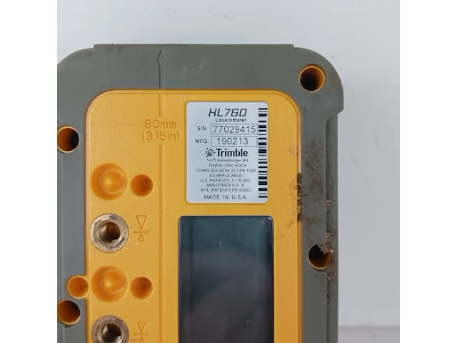 Roterende laser zelfstellend trimble, hv302-4, bouwjaar 2019, horizontaal/verticaal - afbeelding 4 van  18