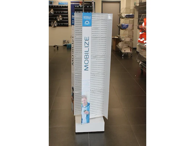 Roterende winkelstelling hoogte 153 cm - afbeelding 2 van  2