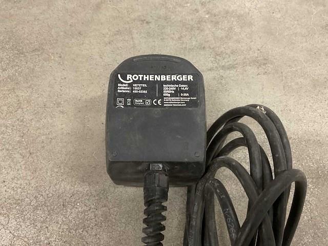 Rothenberger 14.4v accu (3x) - afbeelding 3 van  3