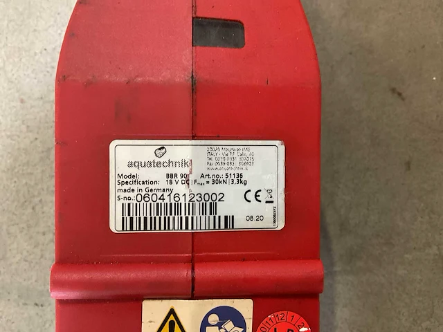 Rothenberger aquatechnik bbr 90 optromptang - afbeelding 3 van  4