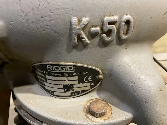 Rothenberger k50 riool verenmachine - afbeelding 3 van  3