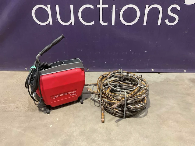 Rothenberger r600 riool verenmachine - afbeelding 1 van  5
