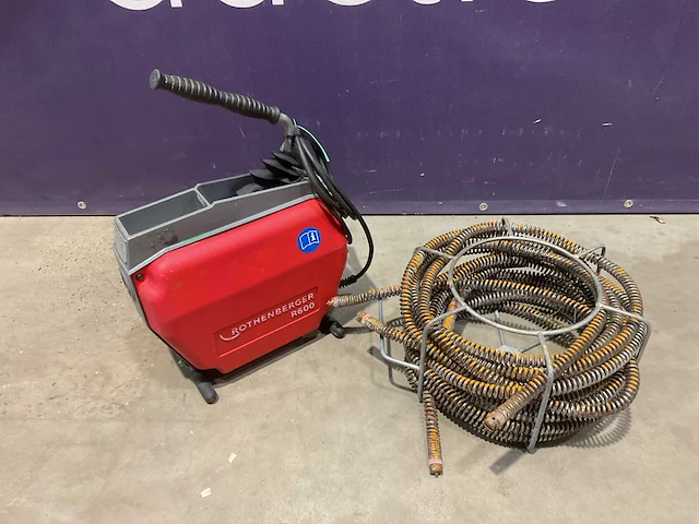 Rothenberger r600 riool verenmachine - afbeelding 2 van  5