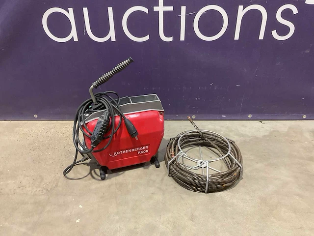 Rothenberger r600 riool verenmachine - afbeelding 1 van  5