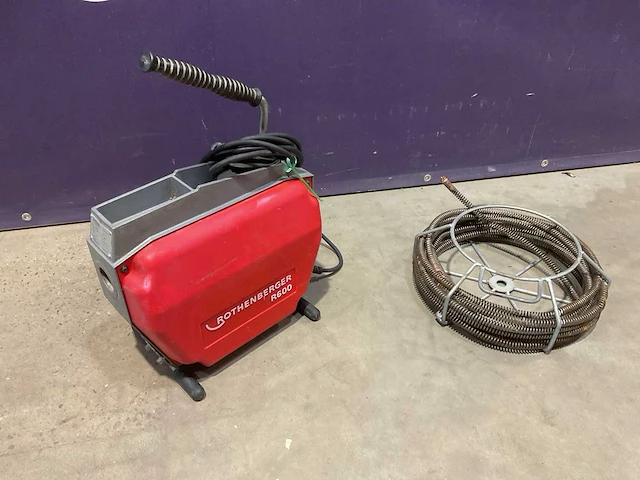 Rothenberger r600 riool verenmachine - afbeelding 2 van  5