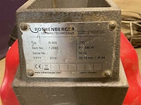 Rothenberger r600 riool verenmachine - afbeelding 5 van  5