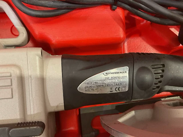 Rothenberger robend 4000 elektrische buigmachine - afbeelding 5 van  6