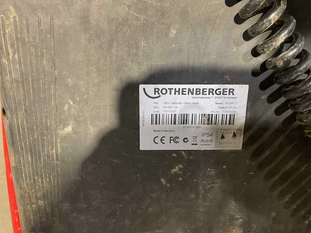 Rothenberger rocam 3 rioolcamera - afbeelding 6 van  6