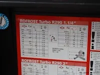Rothenberger rofrost® turbo 1 1/4" r290 pijpbevriezingssysteem incl. 6 reduceerschalen - afbeelding 6 van  8