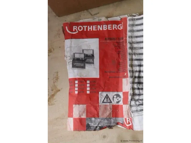 Rothenberger rofrost® turbo 1 1/4" r290 pijpbevriezingssysteem incl. 6 reduceerschalen - afbeelding 8 van  8