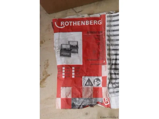Rothenberger rofrost® turbo 1 1/4" r290 pijpbevriezingssysteem incl. 6 reduceerschalen - afbeelding 8 van  8