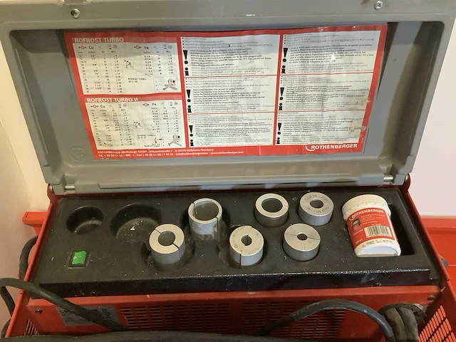 Rothenberger rofrost turbo pijp bevries systeem - afbeelding 4 van  5