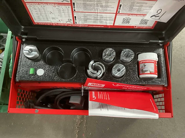 Rothenberger rofrost turbo r290 bevriezingsapparaat - afbeelding 2 van  4