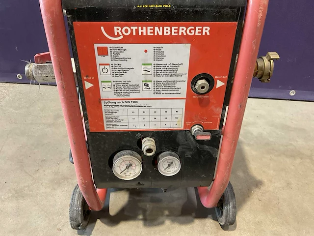 Rothenberger ropuls spoelcompressor - afbeelding 2 van  5