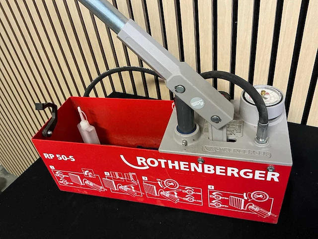 Rothenberger rp 50-s afperspomp waterleiding - afbeelding 2 van  4