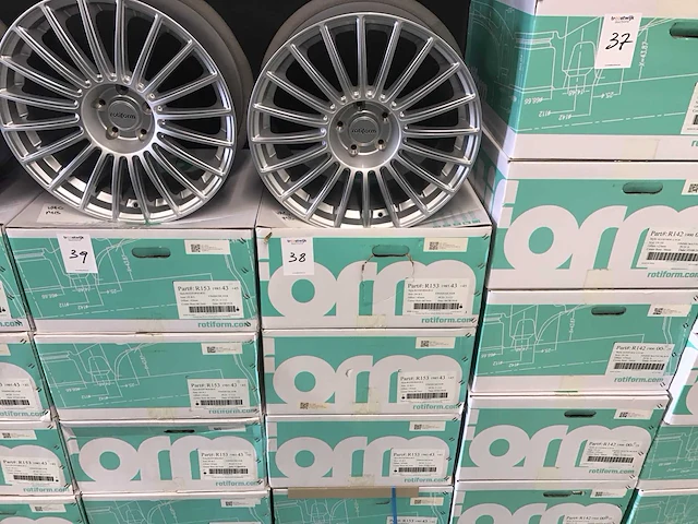 Rotiform-buc r153 aluminium velg (4x) - afbeelding 4 van  5