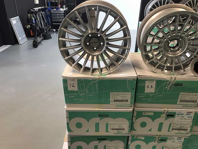 Rotiform-buc r153 aluminium velg (4x) - afbeelding 4 van  5