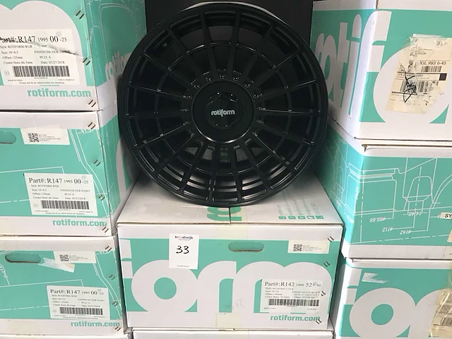 Rotiform-las-r r142 aluminium velg (2x) - afbeelding 1 van  5