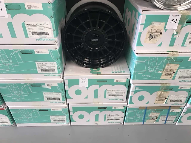 Rotiform-las-r r142 aluminium velg (2x) - afbeelding 4 van  5