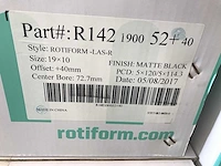 Rotiform-las-r r142 aluminium velg (2x) - afbeelding 5 van  5