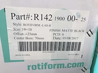 Rotiform-las-r r142 aluminium velg (4x) - afbeelding 5 van  5