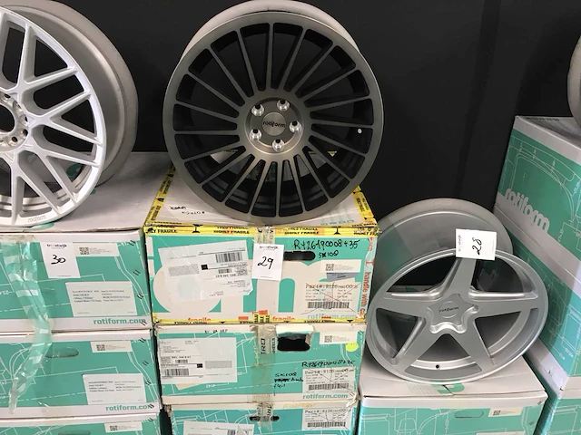 Rotiform r126 ind-t aluminium velg (4x) - afbeelding 4 van  5